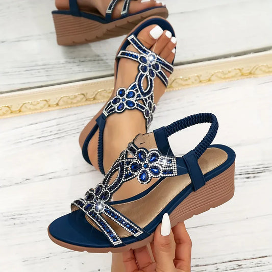 Tricia | Elegant Orthopaedic Wedge Sandals