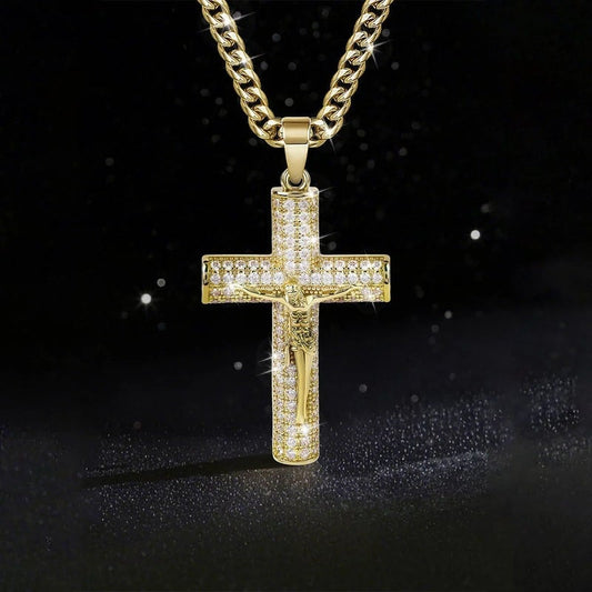 Joshua | Cross Pendant Necklace