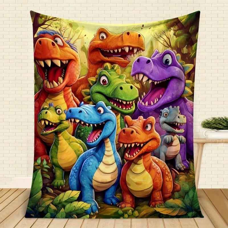 Elvyn | Soft Funny Dinosaur Blanket