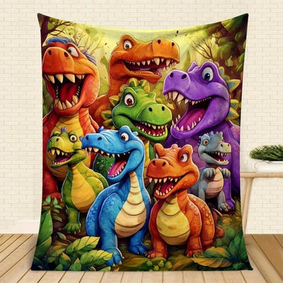 Elvyn | Soft Funny Dinosaur Blanket